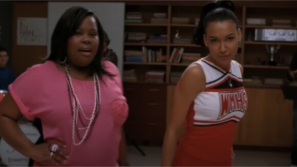 Naya Rivera et Amber Riley chantent River Deep - Mountain High dans Glee