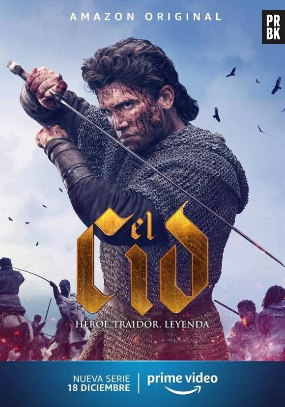 Jaime Lorente dans la série El Cid, disponible sur Amazon Prime Video