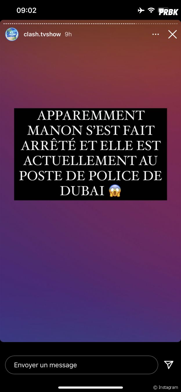 Manon Marsault arrêtée par la police à Dubaï ?