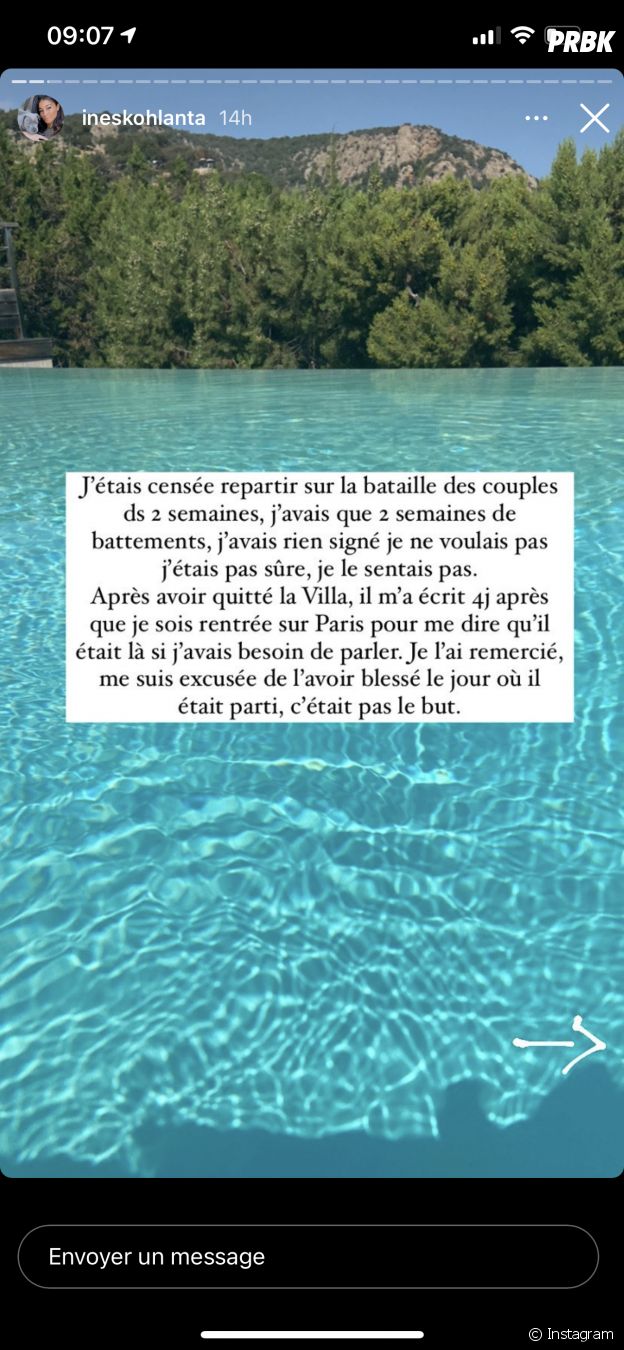 Inès (La Villa des Coeurs Brisés 6) se confie enfin sur sa rupture avec Tristan