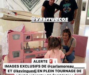 Carla Moreau et Kevin Guedj : des photos du tournage de leur nouvelle émission ont été dévoilées