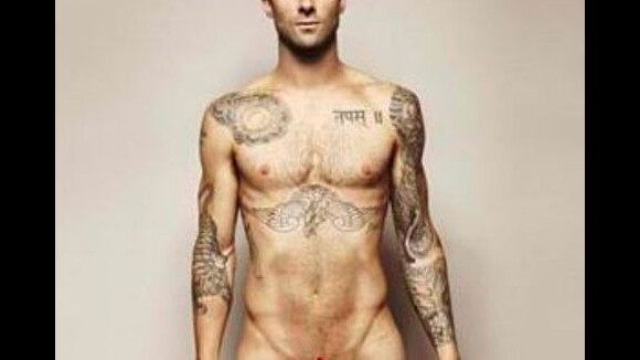 Adam Levine des Maroon 5 ... Entièrement nu pour la bonne cause