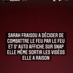 Sarah Fraisou victime de chantage et de harcèlement, elle dévoile elle-même sa vidéo intime
