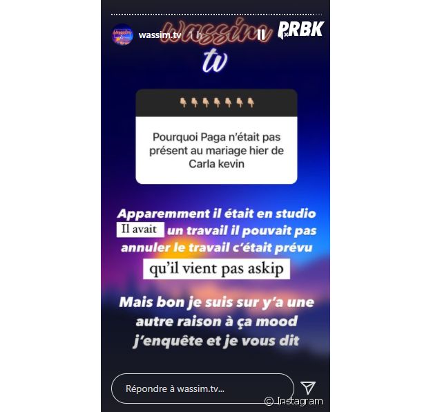 Carla Moreau et Kevin Guedj se sont mariés : Paga et Nacca absents du mariage, sont-ils fâchés avec le couple ? Les raisons de leurs absences dévoilées.
