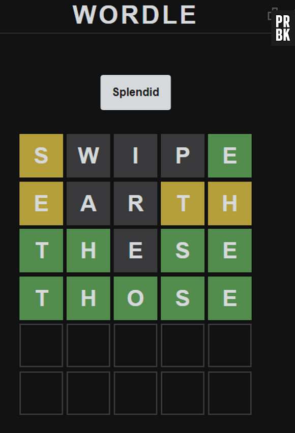 Wordle : le célèbre jeu en ligne façon Motus racheté pour des millions de dollars aux USA