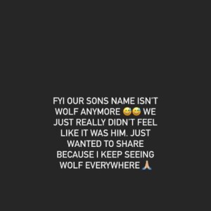 Kylie Jenner et Travis Scott ont changé le prénom de leur fils, il ne s'appelle plus Wolf.
