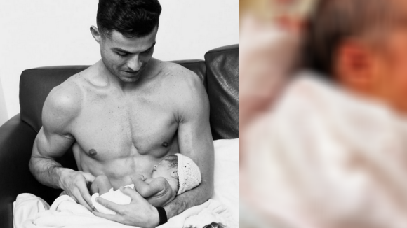 Cristiano Ronaldo : le prénom de sa fille dévoilé, premières photos mises en ligne