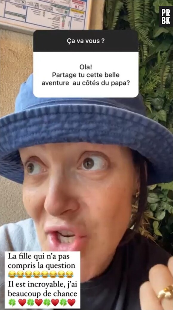 Camille Lellouche évoque le père de son futur bébé sur Instagram en juillet 2022