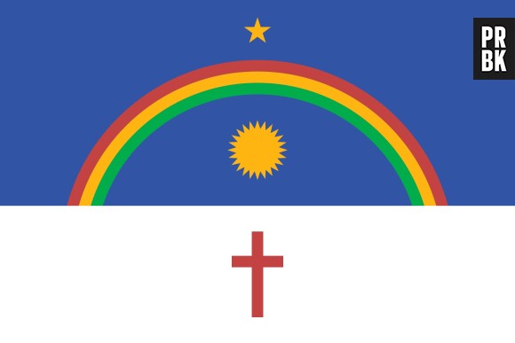 La police du Qatar veut interdire un drapeau brésilien qui a un arc-en-ciel, pensant que c'est un soutien à la communauté LGBTQIA+ ! 