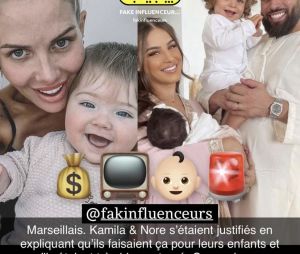 Le compte Instagram @fake_influenceurs balance les salaires de Kamila et Noré.