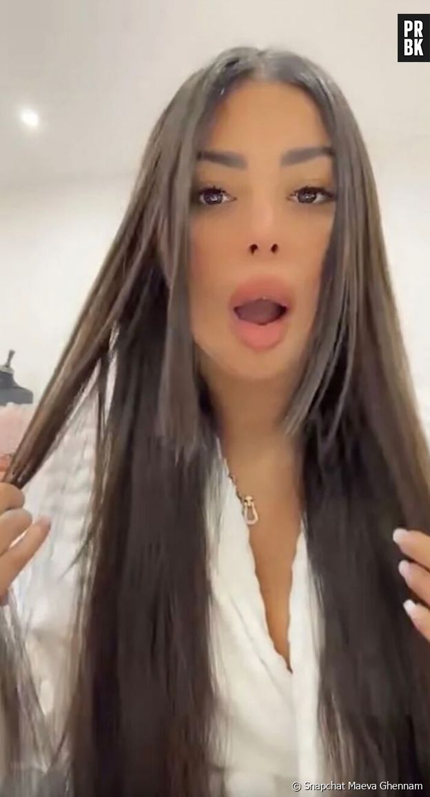 Maeva Ghennam se coupe les cheveux toute seule et est dégoûtée du résultat