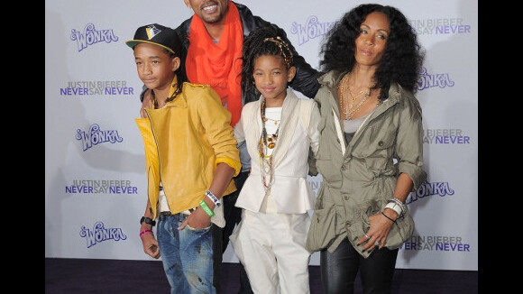 Willow, Jada, Will et Jaden ... La famille Smith au complet à l’avant-première de Never Say Never