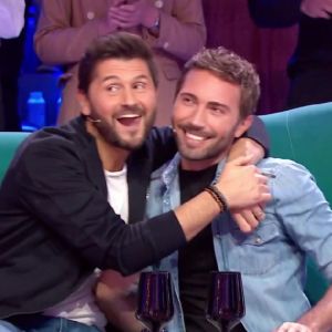 Un baiser polémique entre Christophe Beaugrand et son mari Ghislain dans Les 12 coups de l'amour le vendredi 10 février 2023 sur TF1