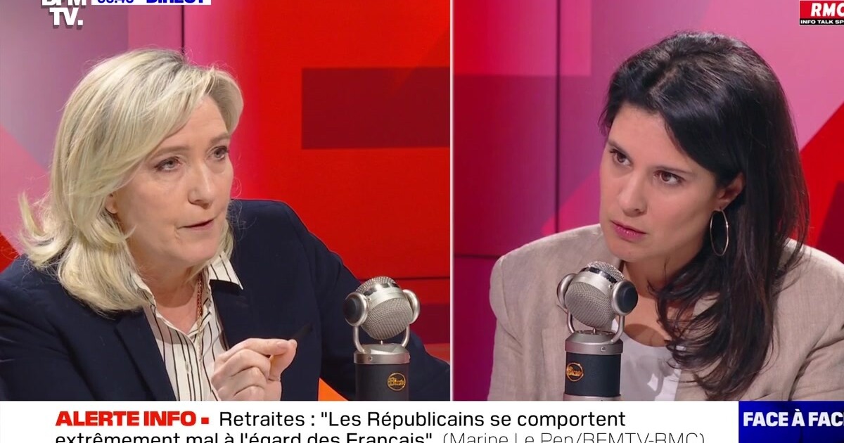 "On n'est pas dans Game of Thrones" Marine Le Pen s'emporte chez