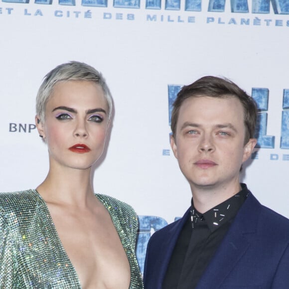 Cara Delevingne et Dane DeHaan - Avant-première du film "Valérian et la Cité des mille planètes" de L. Besson à la Cité du Cinéma à Saint-Denis, le 25 juillet 2017. © Olivier Borde/Bestimage  Valerian and the City of a Thousand Planets movie premiere held at the Cite du Cinema in Saint-Denis near Paris, France, on July 25th 2017. 