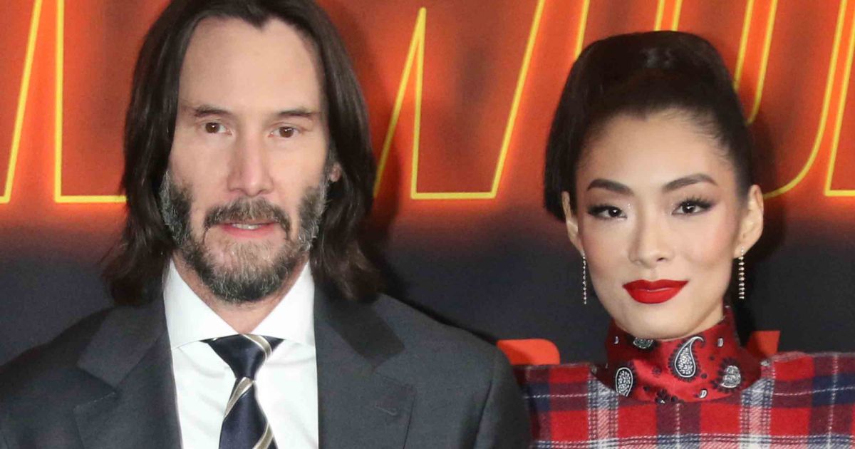 Keanu Reeves et Rina Sawayama à la projection spéciale de John Wick