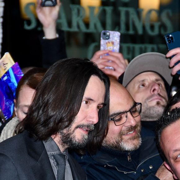 Keanu Reeves, fans - Première du film "John Wick : Chapitre 4" au cinéma Zoo-Palast à Berlin. Le 8 mars 2023
