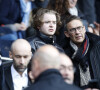 Julien Courbet - People au match de championnat de Ligue 1 Uber Eats opposant le Paris Saint-Germain (PSG) au stade Rennais au Parc des Princes à Paris le 19 mars 2023. 