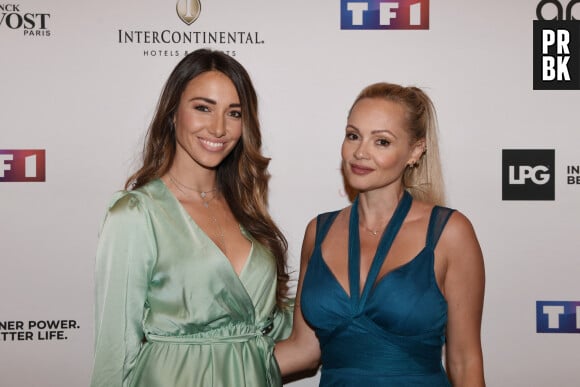 Semi Exclusif - Delphine Wespiser, miss France 2012, Beatrice Rosen lors du gala de l'association "Les bonnes fées" à l'InterContinental Paris le 14 juin 2022. © Rachid Bellak / Bestimage