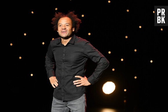 Fabrice Eboué durant la 14ème édition des Sérénissimes de l'Humour au Grimaldi Forum, à Monaco pour l'ouverture du festival le 20 mars 2019. © Bruno Bebert/Bestimage