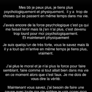 Maeva Ghennam au plus mal, elle annonce vouloir faire une pause des réseaux sociaux