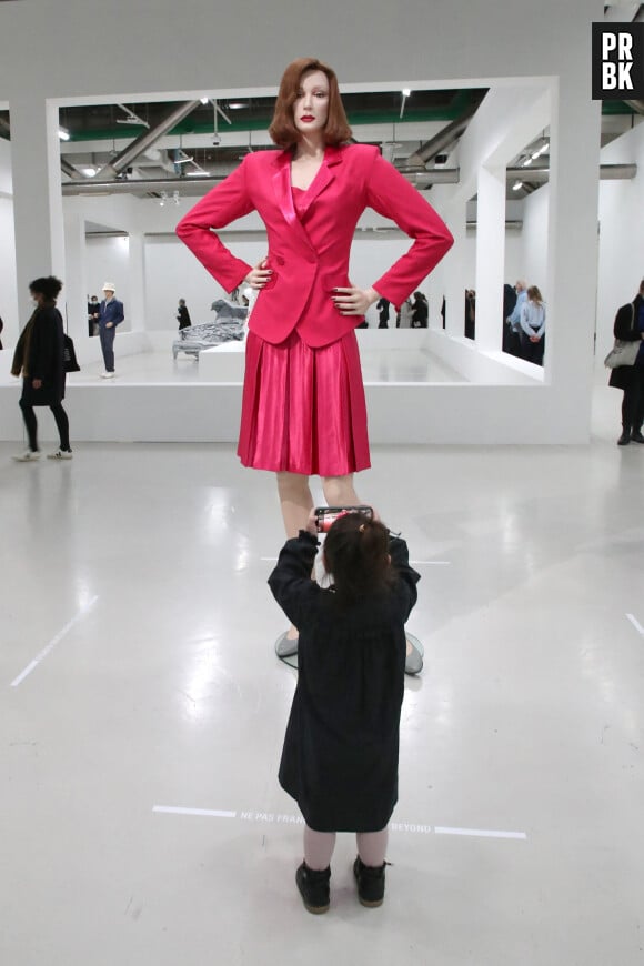 Illustration - Vernissage de l'Exposition du Sculpteur Charles Ray au Centre Pompidou à Paris, France, le 15 Février 2022. Bertrand Rindoff/Bestimage


