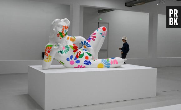 Vernissage l'exposition consacrée à l'artiste américain Charles Ray au Centre Pompidou à Paris le 15 février 2022. © Coadic Guirec/Bestimage



