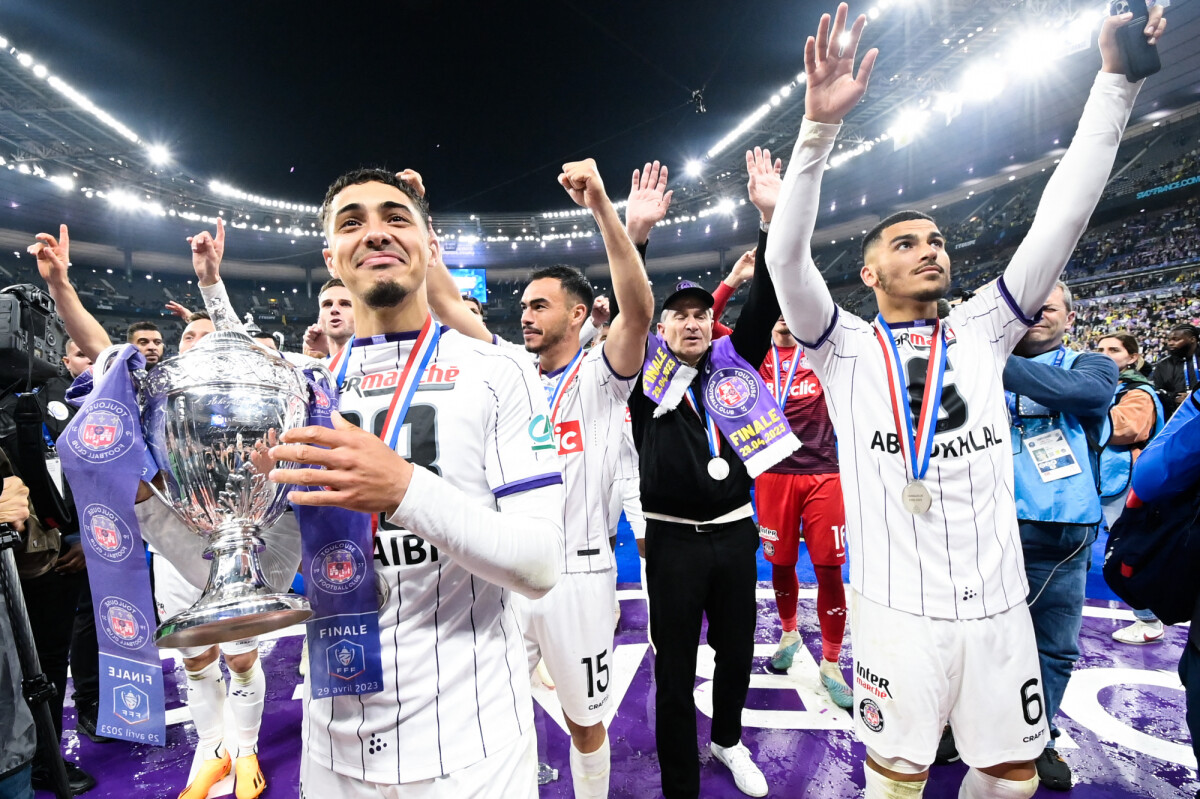 Football Historique L'Equipe Victoire Toulouse Fc Finale Coupe De