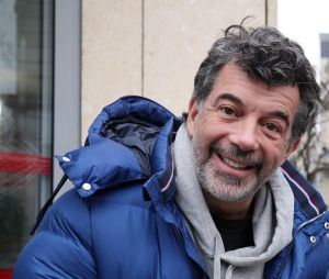 Exclusif - Stéphane Plaza - Les célébrités quittent les studios de RTL après l'émission "Les Grosses Têtes" à Paris le 24 janvier 2023.