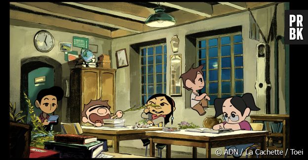 Premières images de la série animée Le Collège Noir