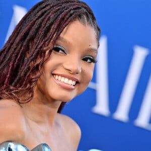 Halle Bailey au photocall de la première du film “La Petite Sirène” au Dolby Theatre à Hollywood, Los Angeles, Californie, etats-Unis, le 8 mai 2023. 