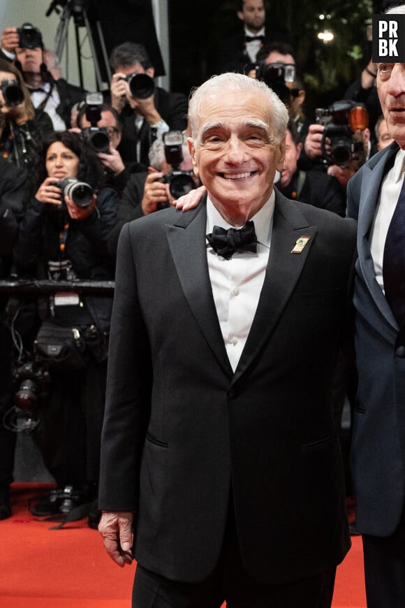 Martin Scorsese - Descente des marches du film « Killers of the flower moon » lors du 76ème Festival International du Film de Cannes, au Palais des Festivals à Cannes. Le 20 mai 2023 © Olivier Borde / Bestimage 