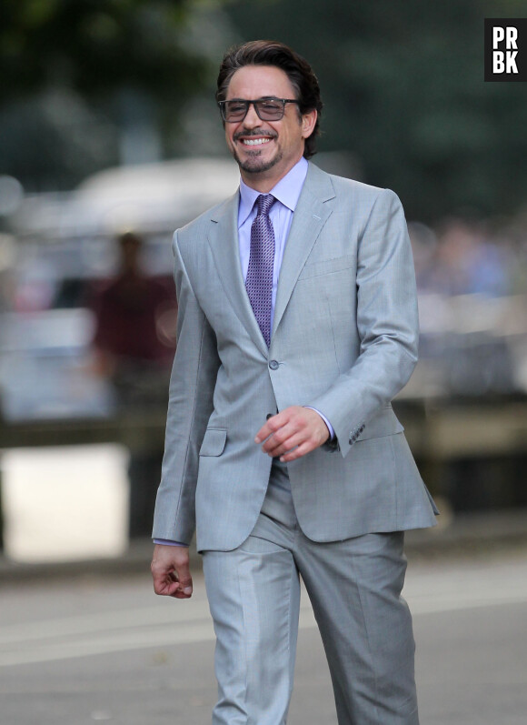 A la base, Robert Downey Jr. voulait jouer un tout autre personnage Marvel que Iron Man... Mais qui ?
ROBERT DOWNEY JR (IRON MAN) SUR LE TOURNAGE DU FILM "THE AVENGERS" A NEW YORK  