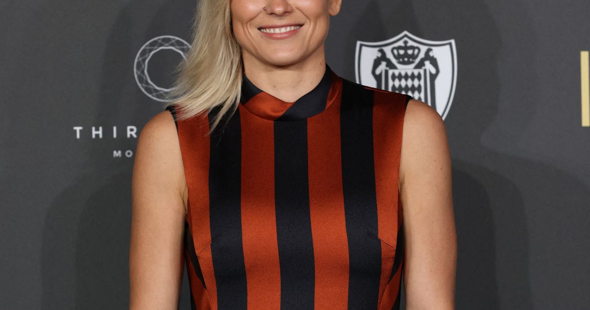 Laure Boulleau, consultante Tv pour Canal + - Photocall et cérémonie