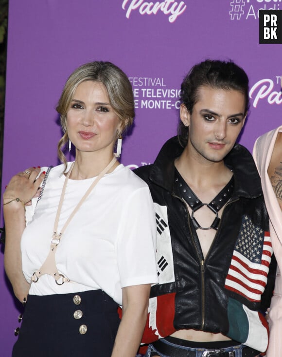 Nicolas Anselmo, Zoi Severin, Mickael MittelStadt lors de la soirée ' Series' au Fairmont Hotel lors du 61Eme Festival de Televison de Monte-Carlo le 18 juin 2022. © Denis Guignebourg / Bestimage