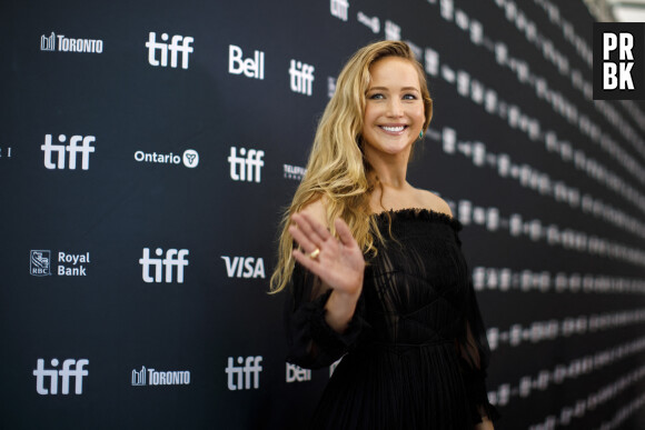 Jennifer Lawrence au photocall du film "Causeway " lors de la 47ème édition du Festival International du Film de Toronto (TIFF) le 10 septembre 2022. © Cole Burston/The Canadian Press via ZUMA Press / Bestimage
