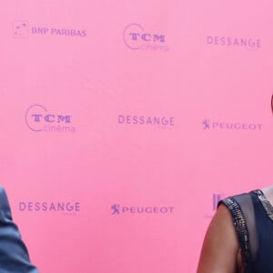 Olivier Martinez et Halle Berry enceinte - Soiree speciale Les Toiles Enchantees en presence de Halle Berry (invite d'honneur) lors du Champs-Elysees Film Festival 2013 dont le President d'honneur est Olivier Martinez a Paris le 13 juin 2013. 