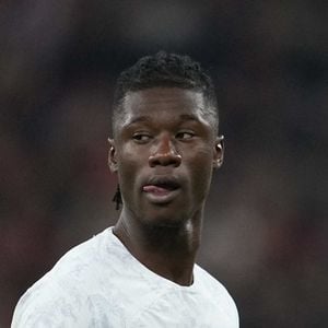 Eduardo Camavinga (France) - L'équipe de France de football s'incline face au Danemark (2 - 0) à l'issue du match de la Ligue des Nations, le 25 septembre 2022 à Copenhague. 
