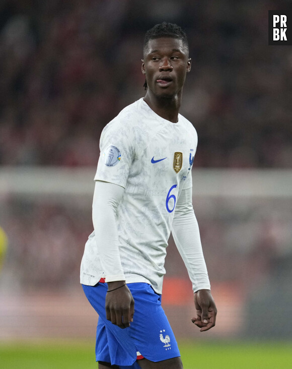 Eduardo Camavinga (France) - L'équipe de France de football s'incline face au Danemark (2 - 0) à l'issue du match de la Ligue des Nations, le 25 septembre 2022 à Copenhague. 