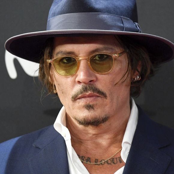 Johnny Depp à la première du documentaire "Crock of Gold: A Few Rounds with Shane MacGowan" au festival international du film de Saint-Sébastien (Donostia) le 20 septembre 2020. 