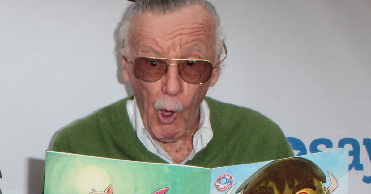 Archives Stan Lee lors du lancement de la plateforme Stan Lee Kids
