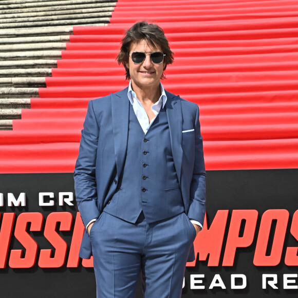 Tom Cruise au photocall du film "Mission Impossible : Dead Reckoning - Partie 1" à Rome, le 19 juin 2023. 