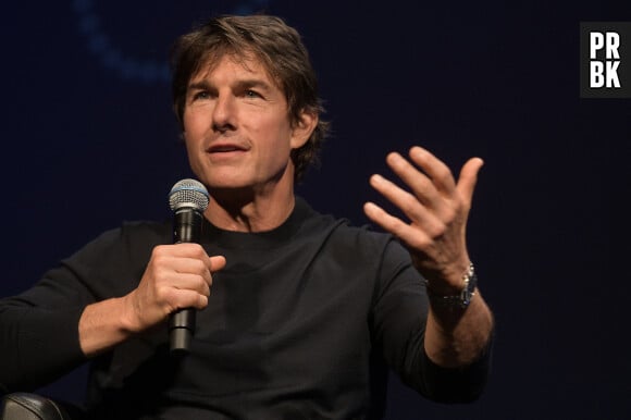 Master class de Tom Cruise lors du 75ème Festival International du Film de Cannes le 18 mai 2022. © Giancarlo Gorassini / Bestimage 