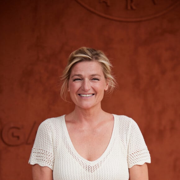 Anne-Elisabeth Lemoine au village lors des Internationaux de France de tennis de Roland Garros 2023, à Paris, France, le 9 juin 2023. © Jacovides-Moreau/Bestimage


