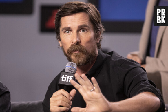 Christian Bale - Conférence de presse Ford / Ferrari lors du Festival du film de Toronto, le Tiff le 10 septembre 2019.
