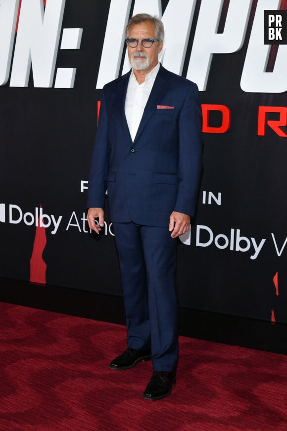  Henry Czerny at the premiere of 'Mission: Impossible - Dead Reckoning Part One' on July 10, 2023 in New York City. 