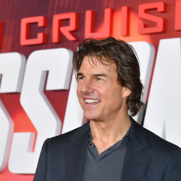  Tom Cruise at the premiere of 'Mission: Impossible - Dead Reckoning Part One' on July 10, 2023 in New York City. 