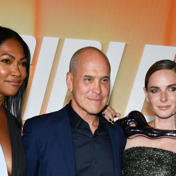  Tracy James, Brian Robbins and Rebecca Ferguson at the premiere of 'Mission: Impossible - Dead Reckoning Part One' on July 10, 2023 in New York City. 
