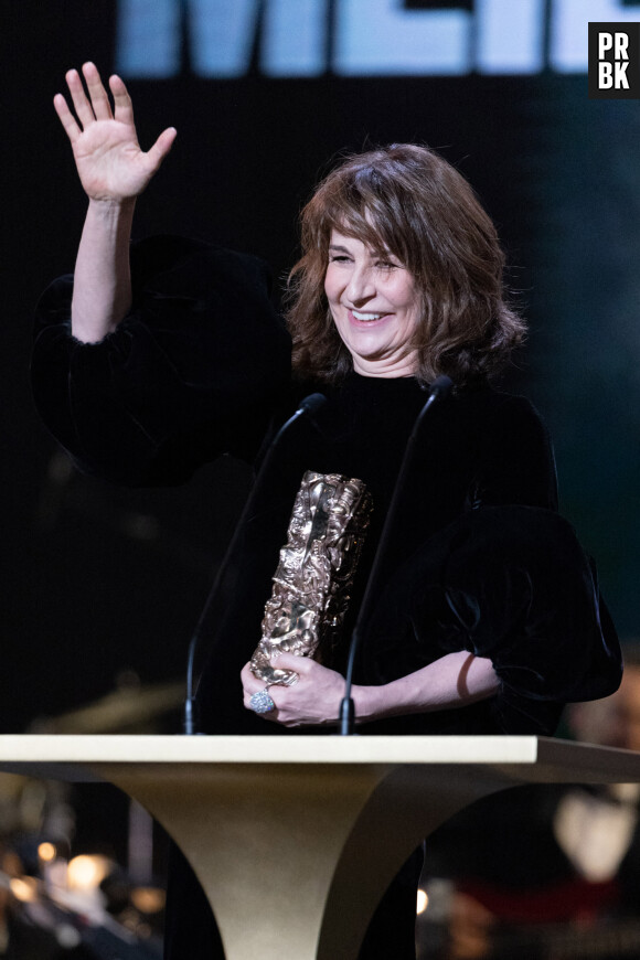 Valérie Lemercier (Cesar de la meilleure actrice dans Aline) - 47ème édition de la cérémonie des César à l'Olympia à Paris le 25 février 2022. © Borde / Jacovides / Bestimage