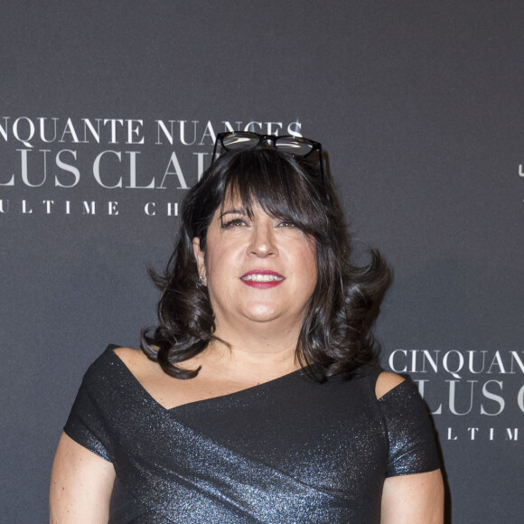 E.L. James - Avant-première mondiale de « 50 nuances plus claires » à la salle Pleyel à Paris le 6 février 2018. © Borde / Vigerie / Bestimage 